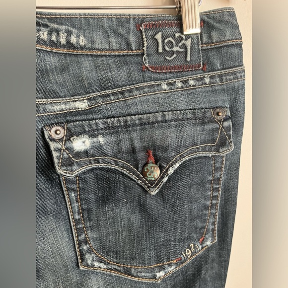 1921 Y2K Vintage Western Glove Works Jeans Size 31/34 - Picture 8 of 13